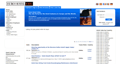 Desktop Screenshot of eurohoteljobs.com