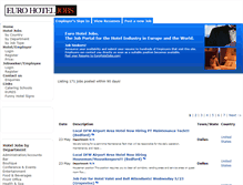 Tablet Screenshot of de.eurohoteljobs.com