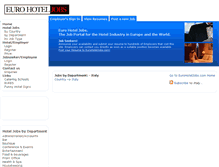 Tablet Screenshot of it.eurohoteljobs.com