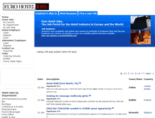 Tablet Screenshot of fr.eurohoteljobs.com