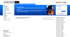 Desktop Screenshot of en.eurohoteljobs.com