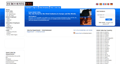 Desktop Screenshot of entertainment.eurohoteljobs.com